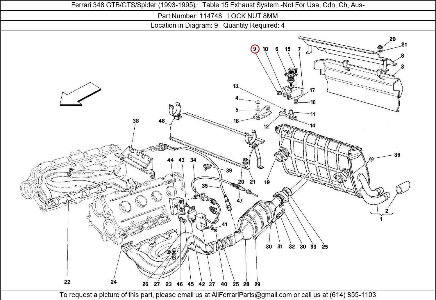 Ferrari Part 114748