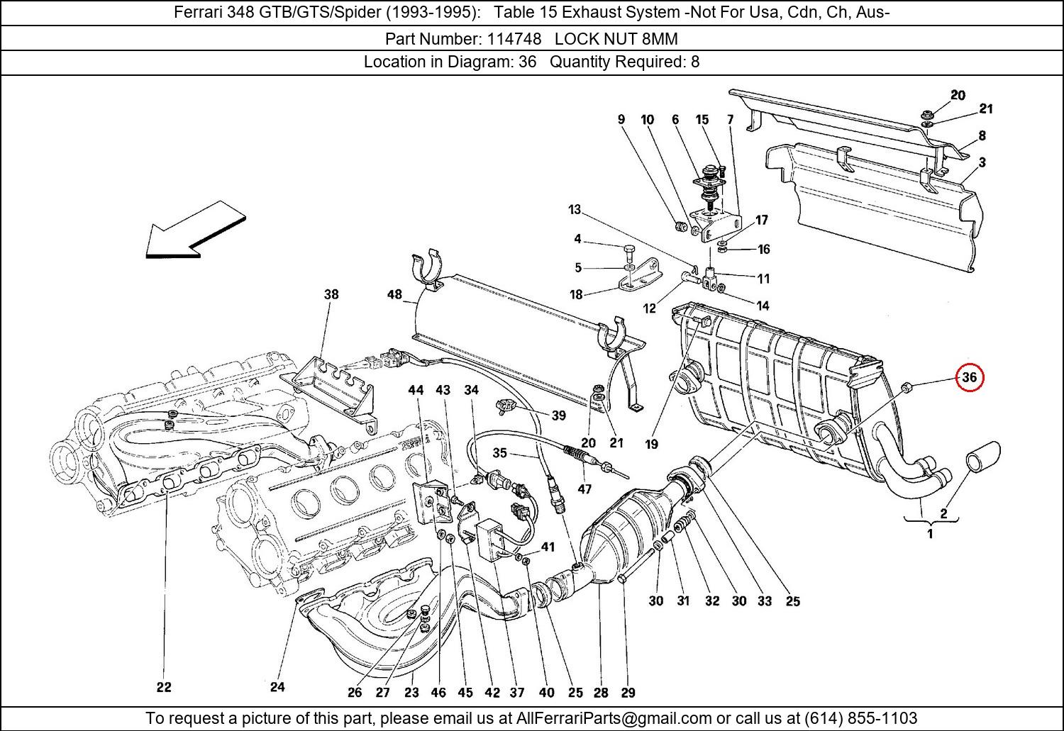 Ferrari Part 114748