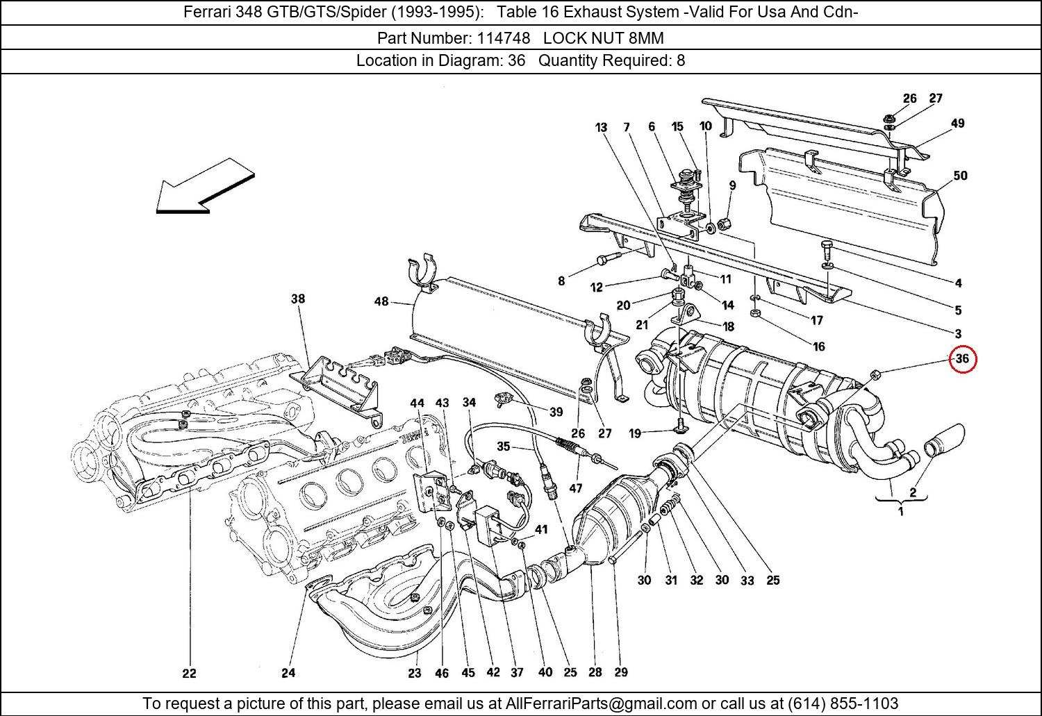 Ferrari Part 114748