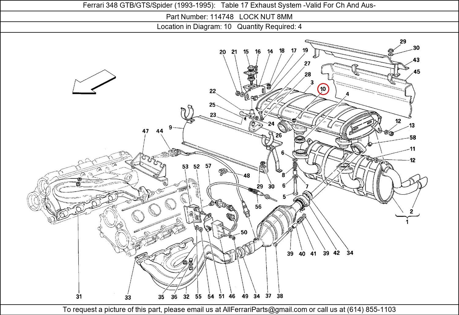 Ferrari Part 114748