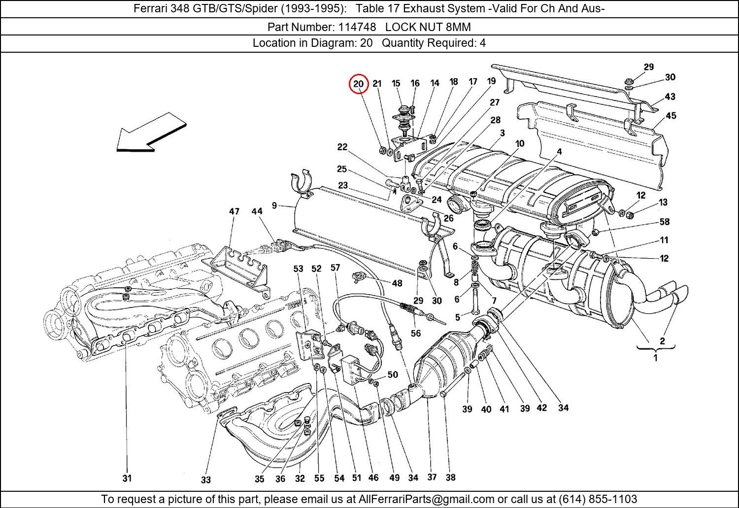 Ferrari Part 114748