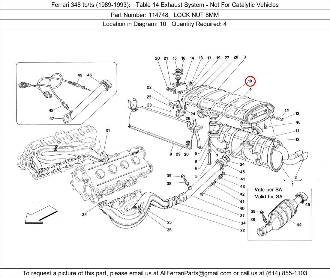 Ferrari Part 114748