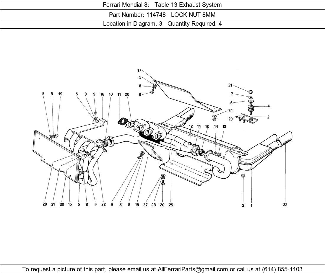 Ferrari Part 114748