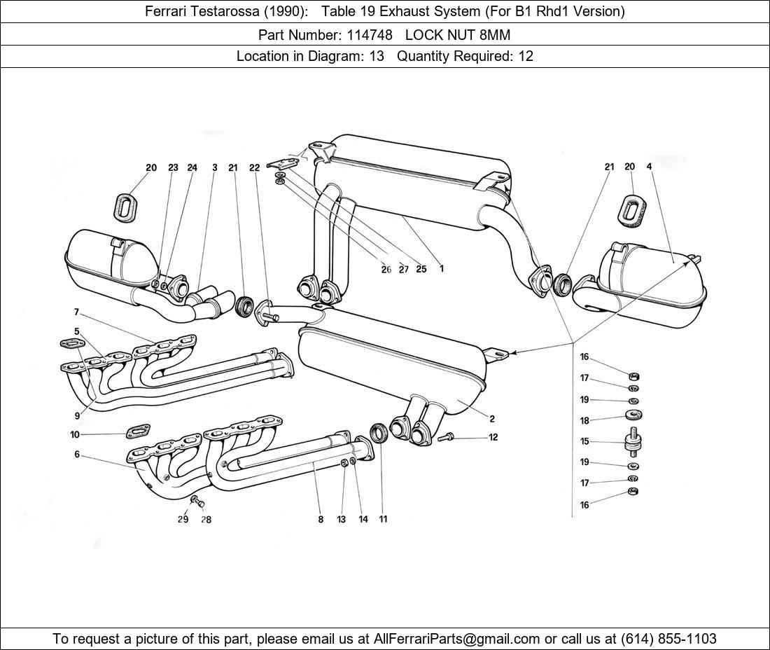 Ferrari Part 114748