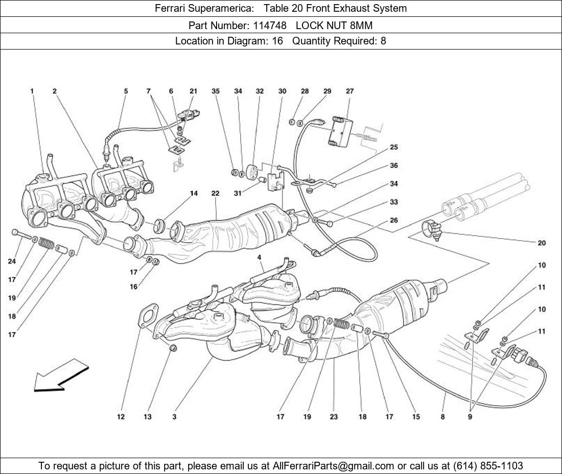 Ferrari Part 114748