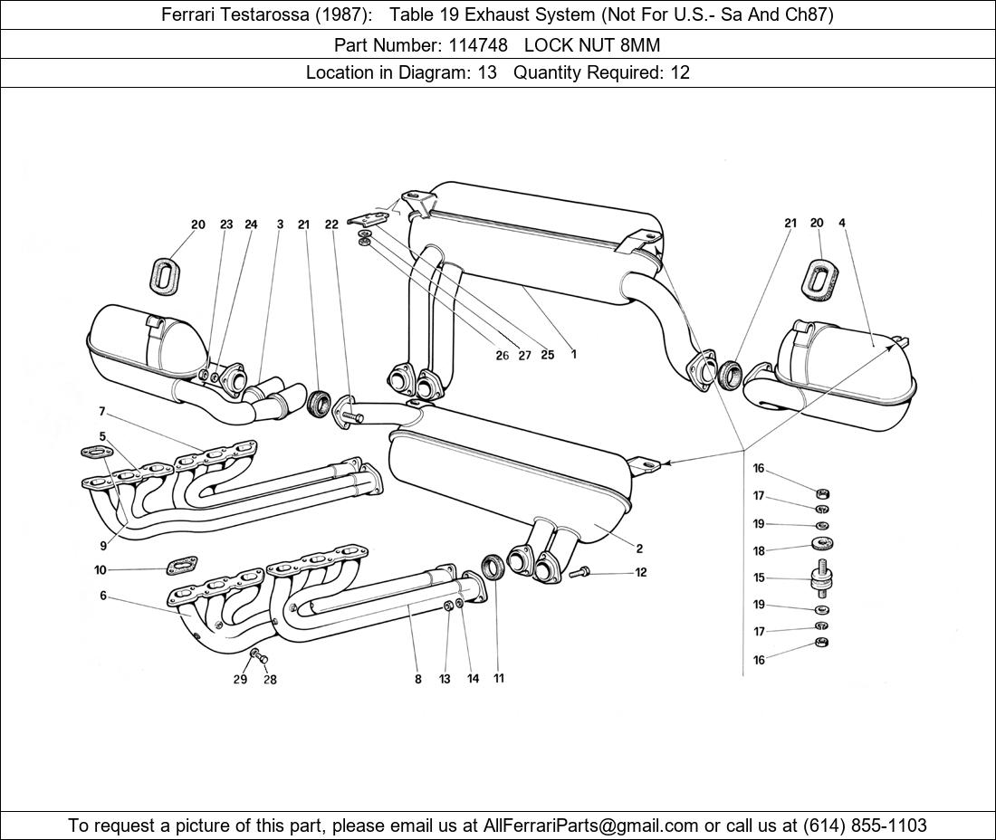 Ferrari Part 114748