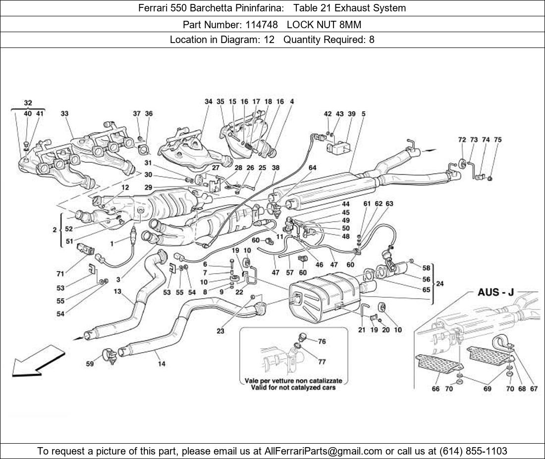 Ferrari Part 114748