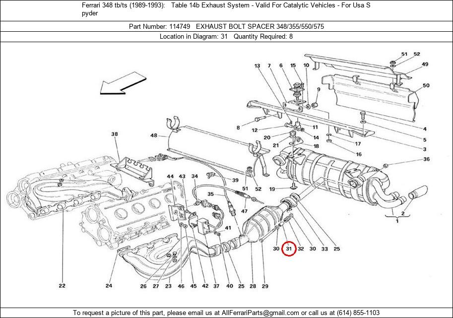 Ferrari Part 114749