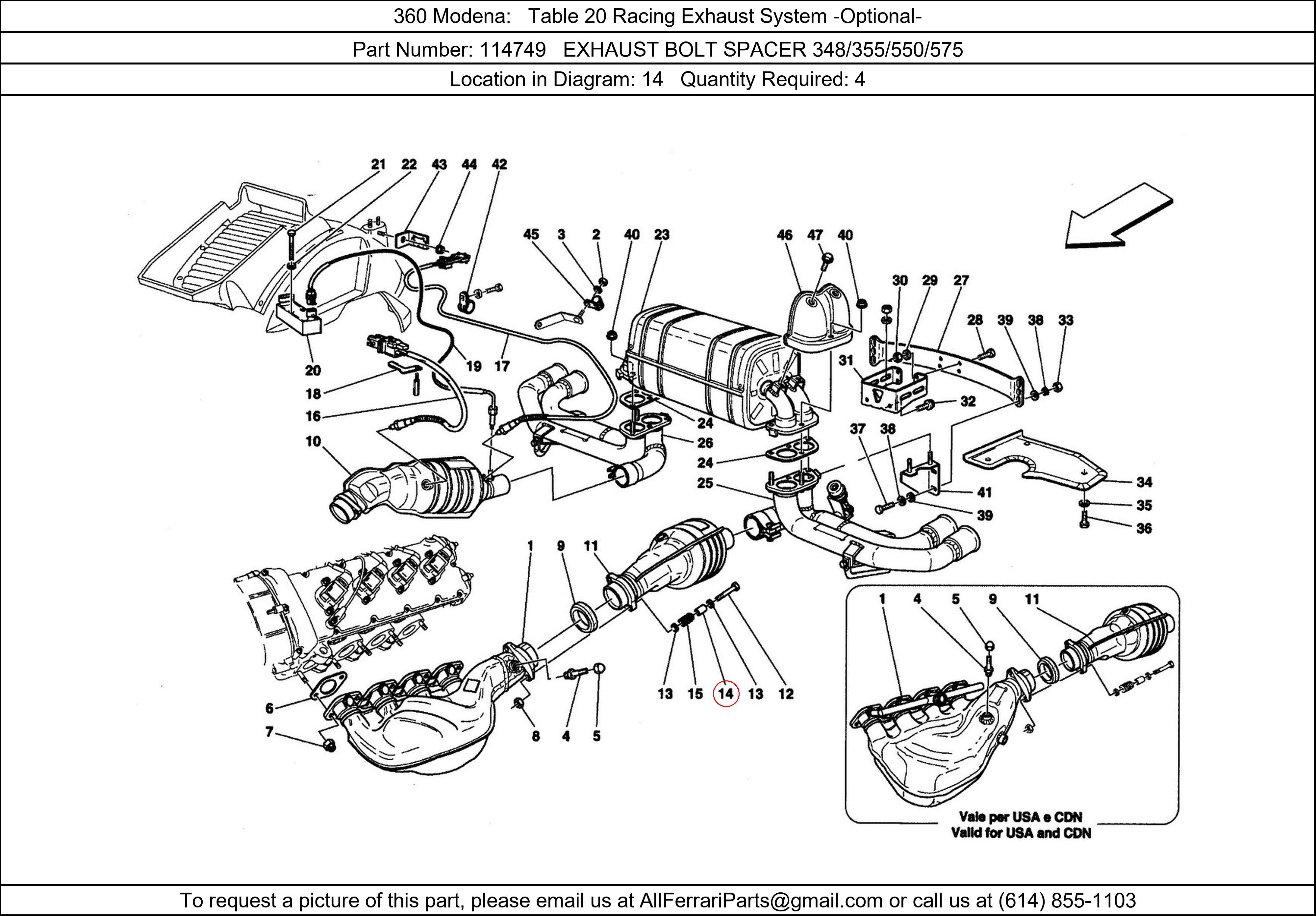 Ferrari Part 114749