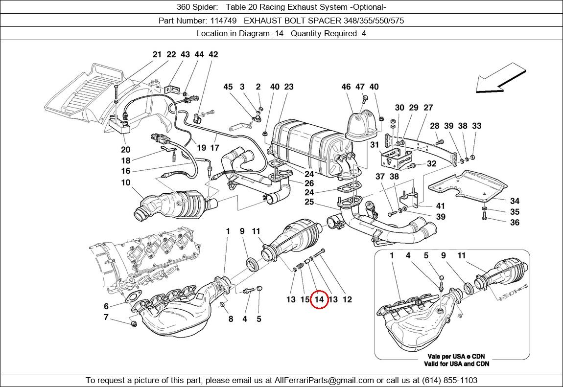 Ferrari Part 114749