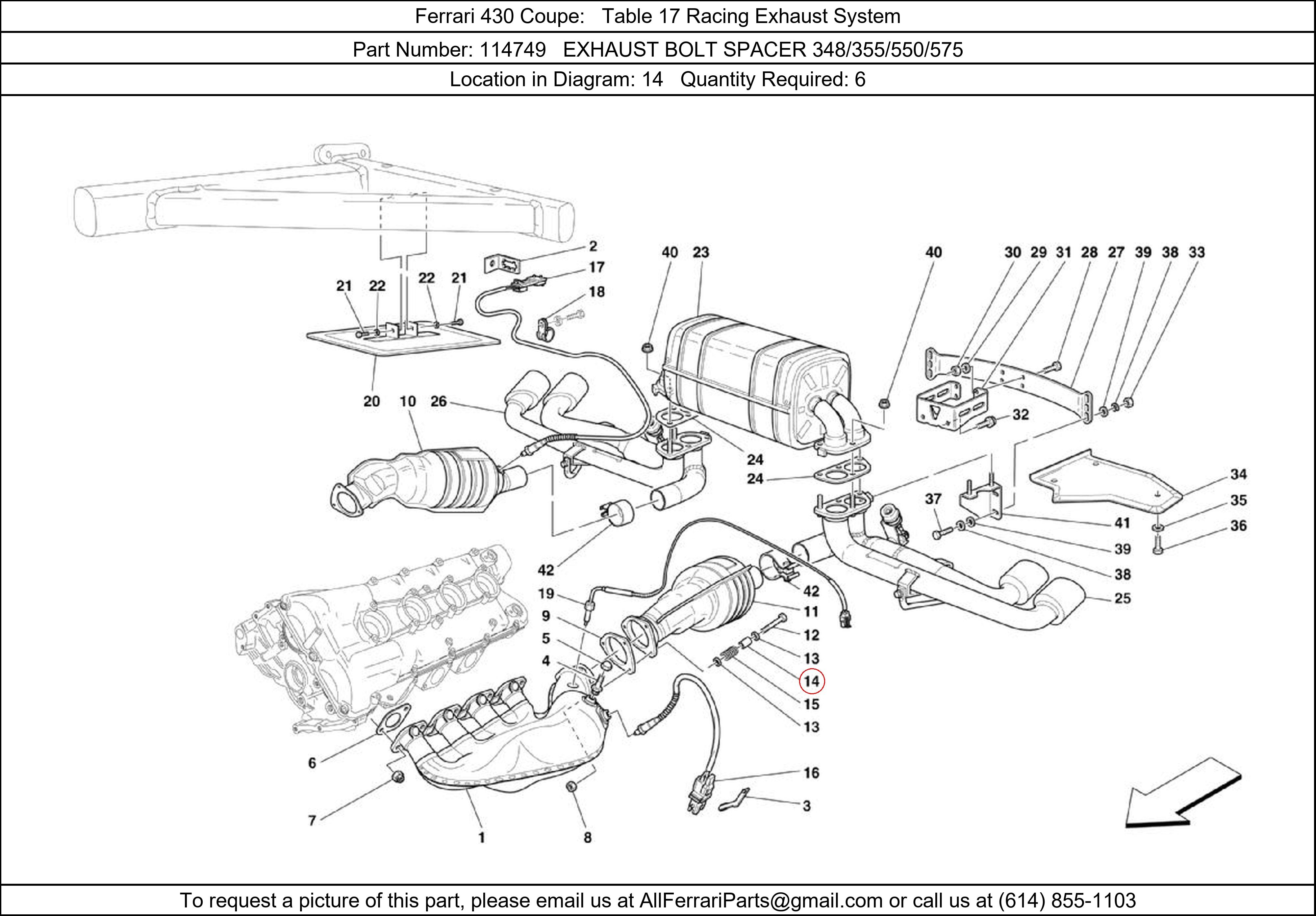 Ferrari Part 114749