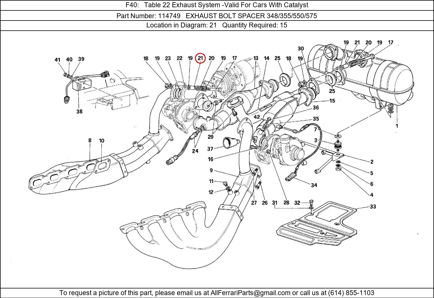 Ferrari Part 114749