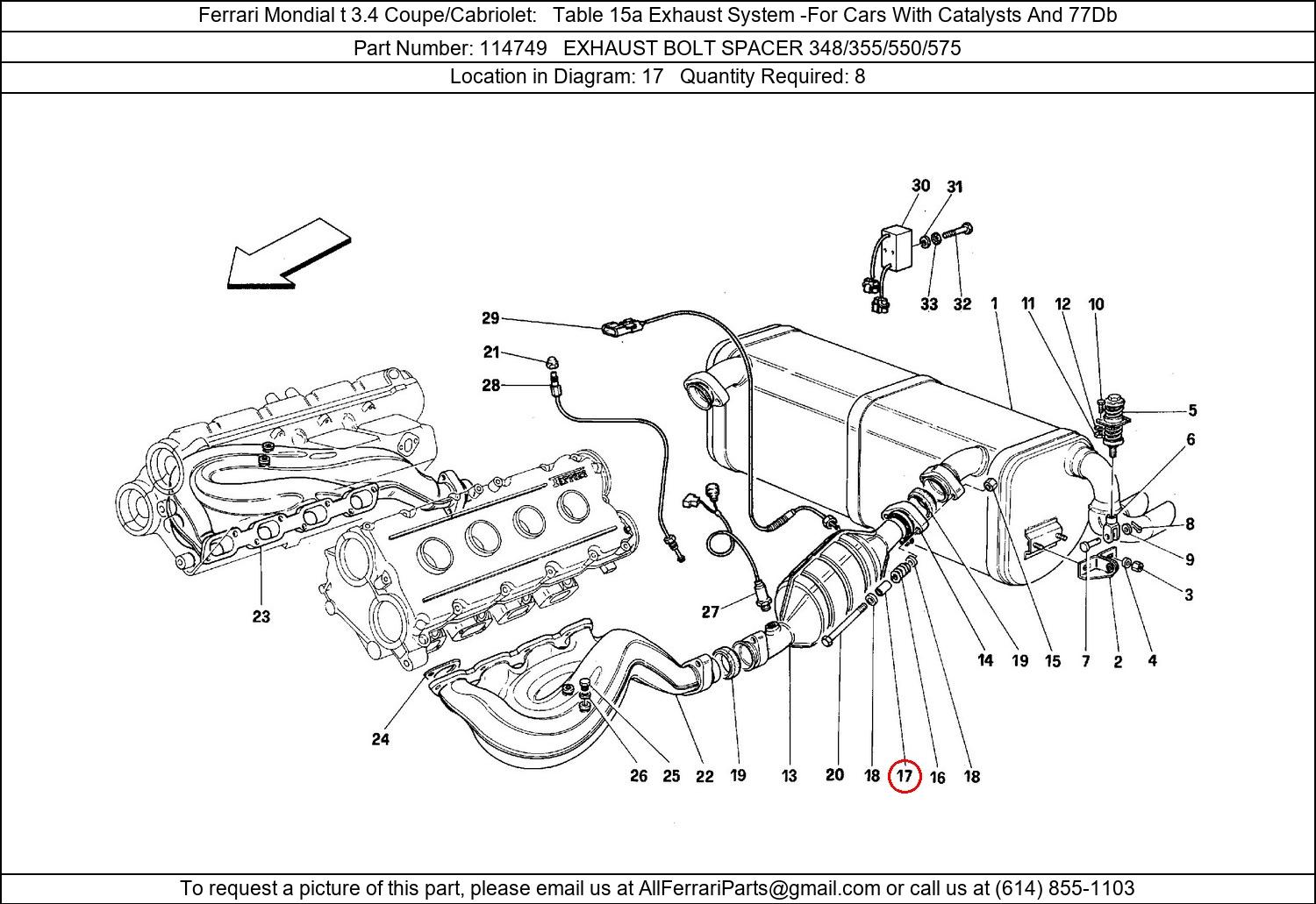 Ferrari Part 114749