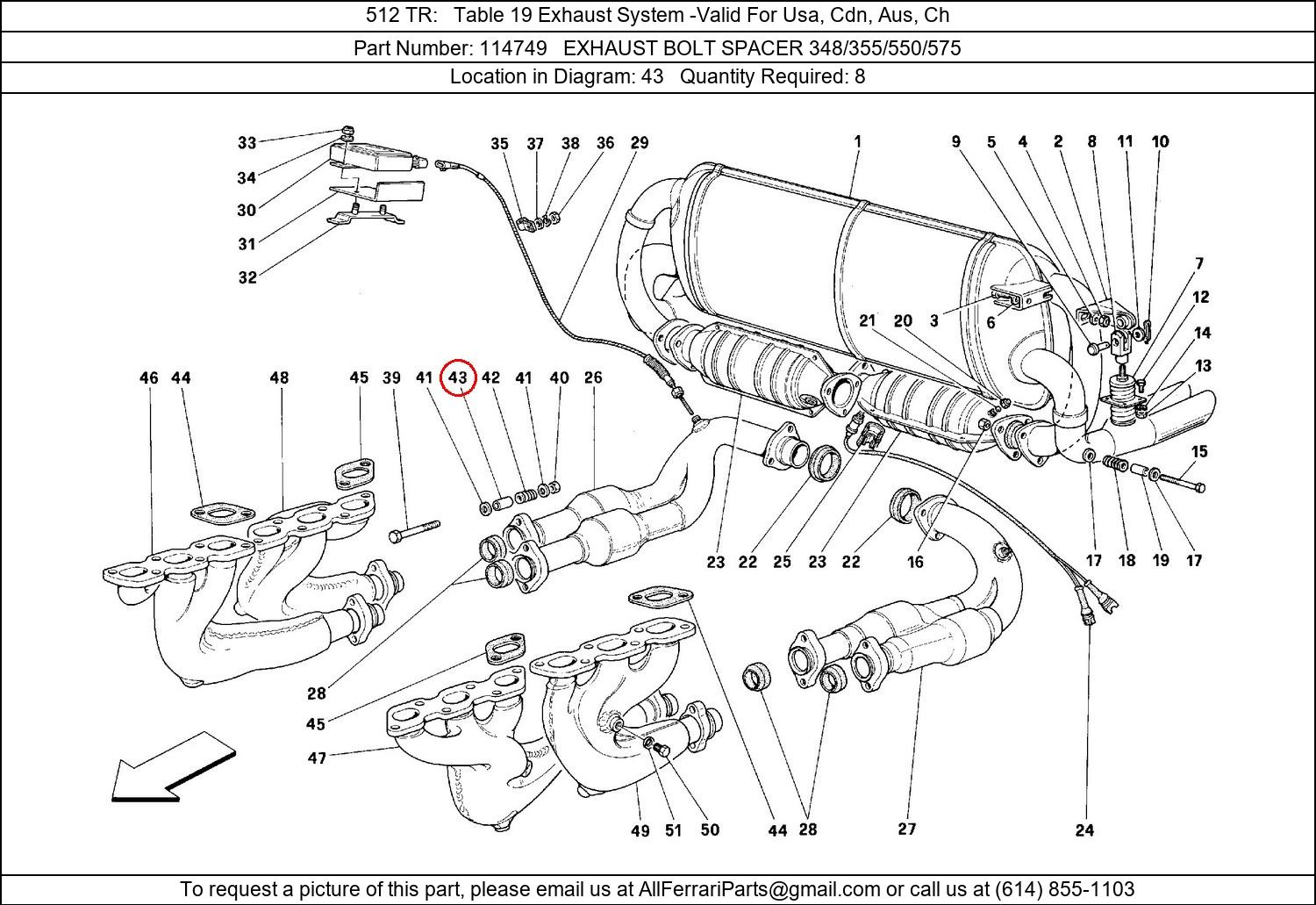 Ferrari Part 114749