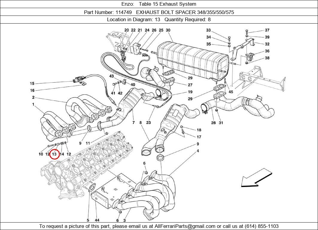 Ferrari Part 114749