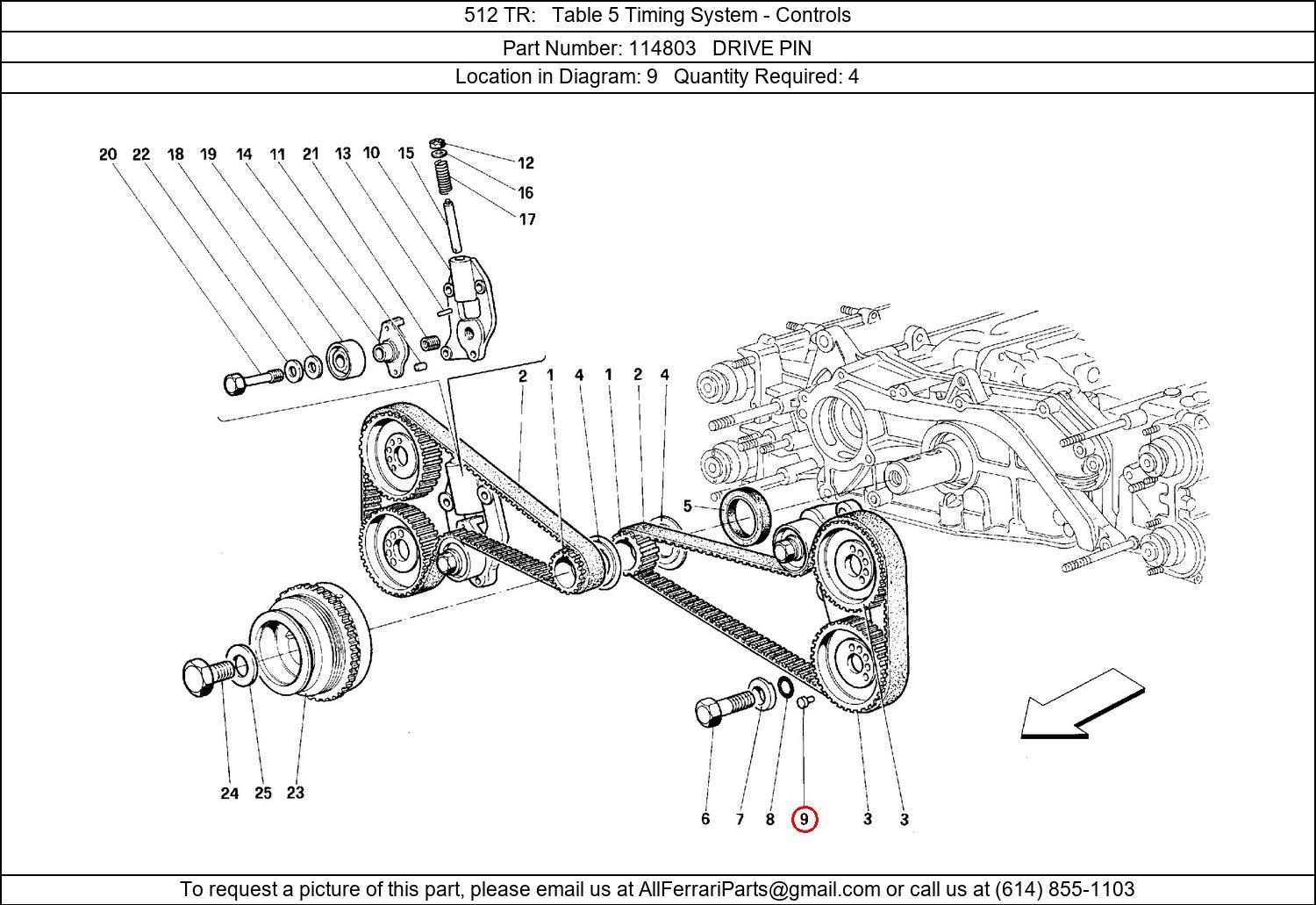 Ferrari Part 114803