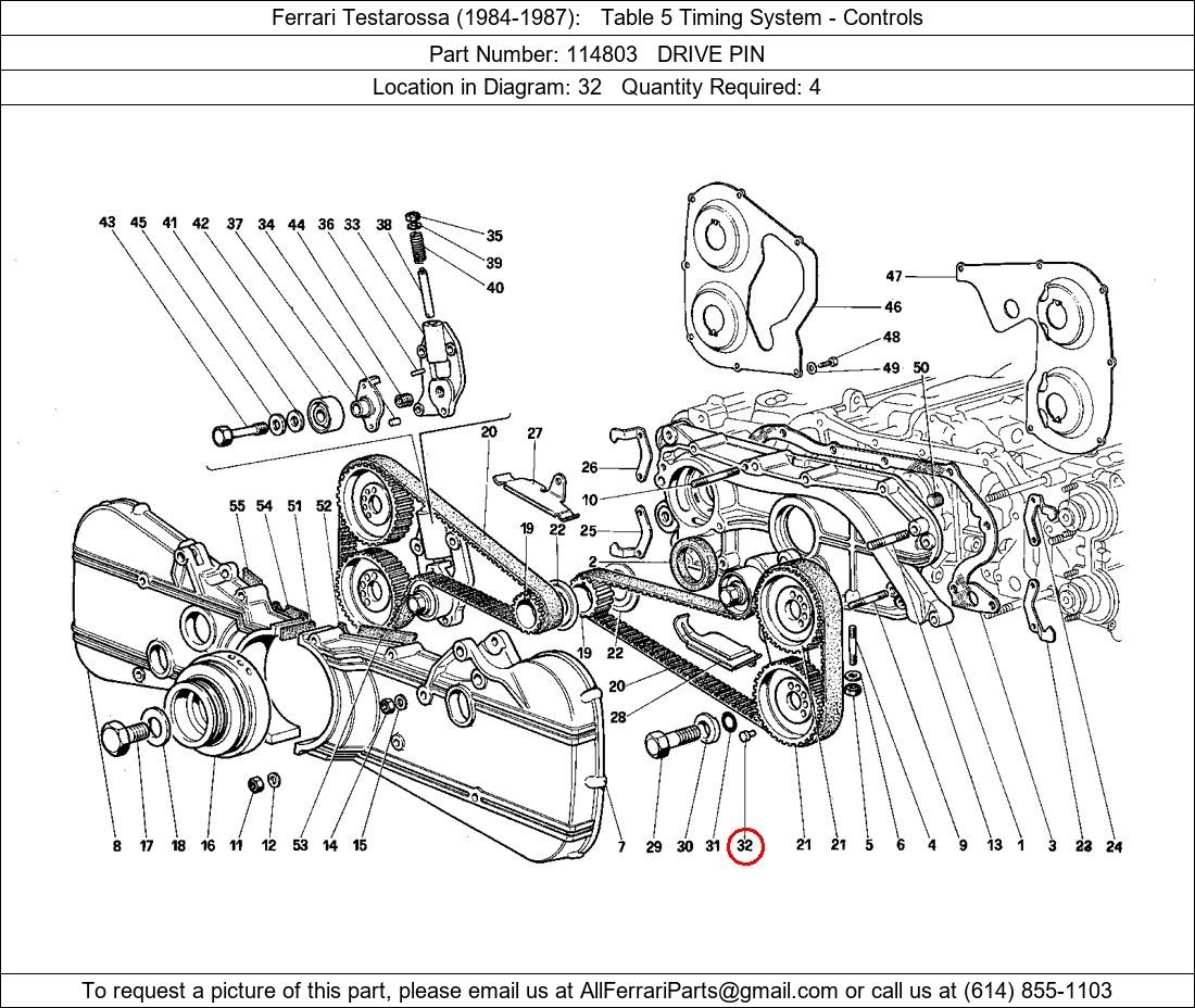 Ferrari Part 114803