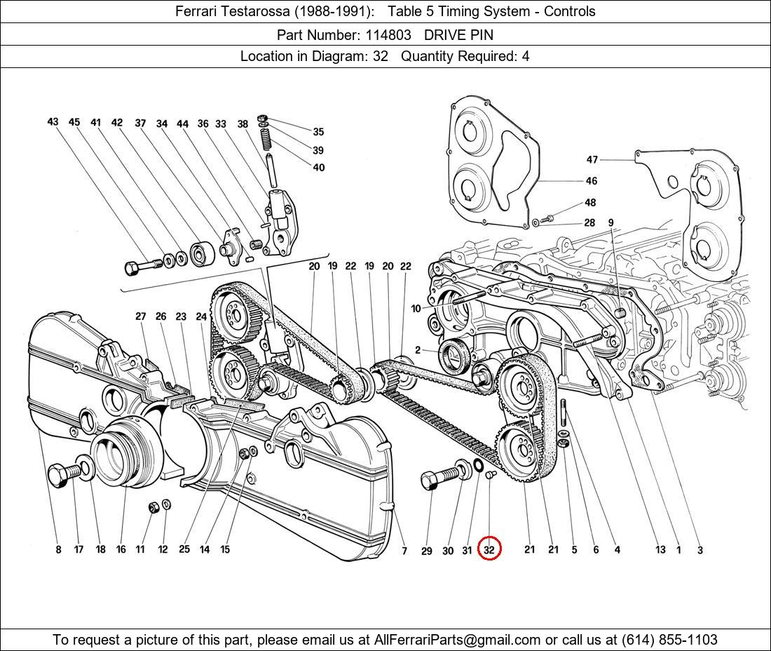 Ferrari Part 114803