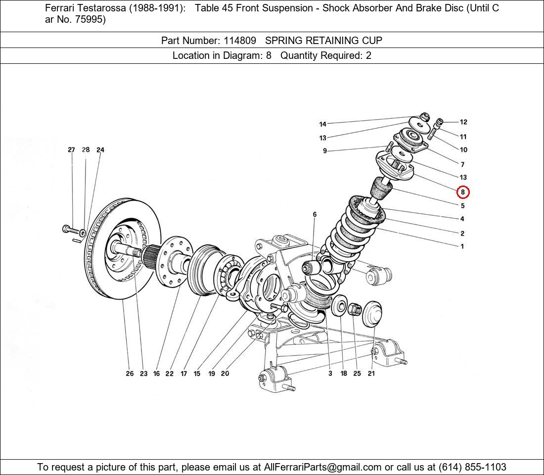 Ferrari Part 114809