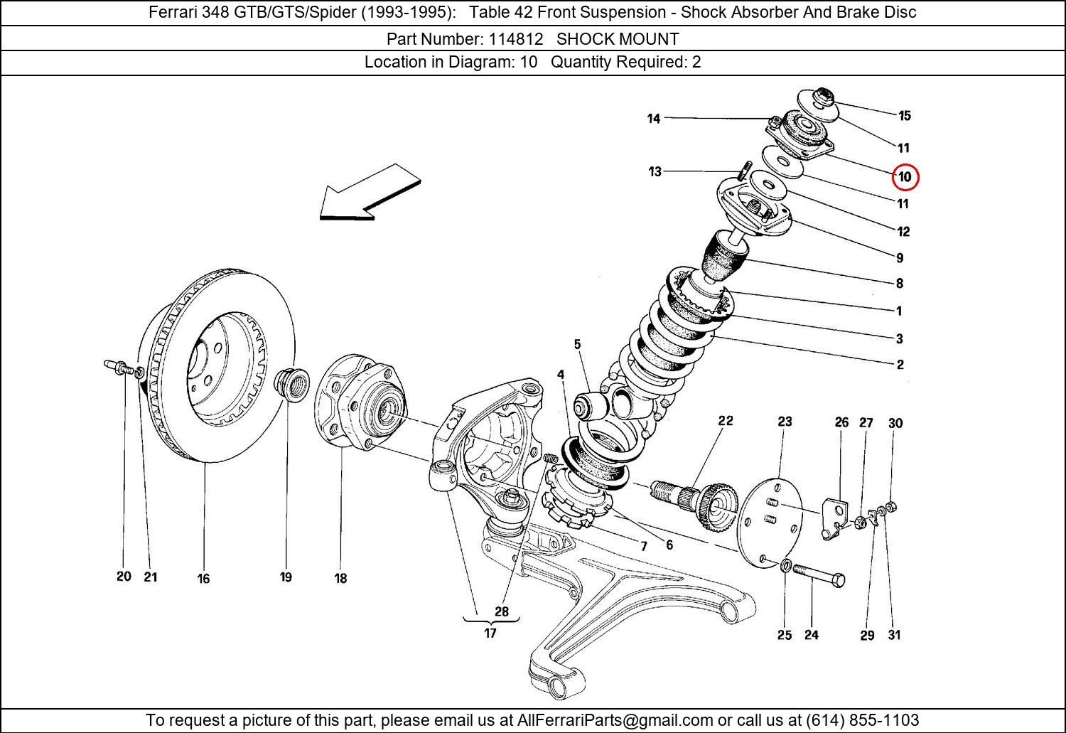 Ferrari Part 114812