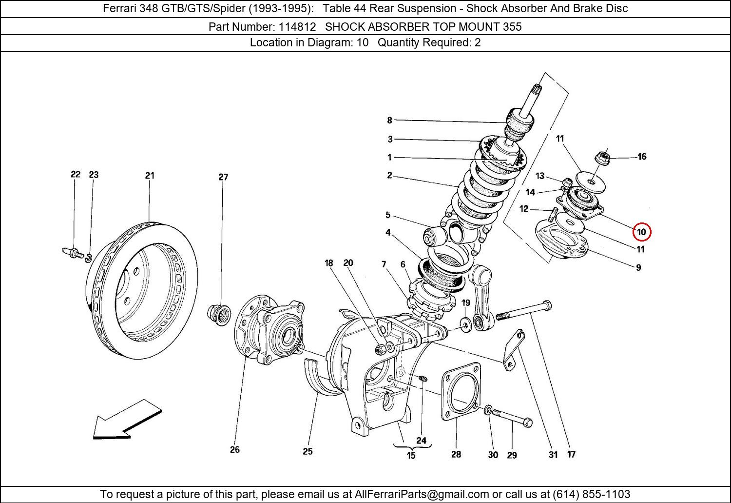 Ferrari Part 114812