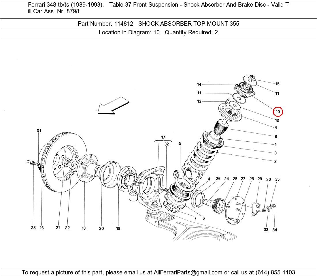 Ferrari Part 114812