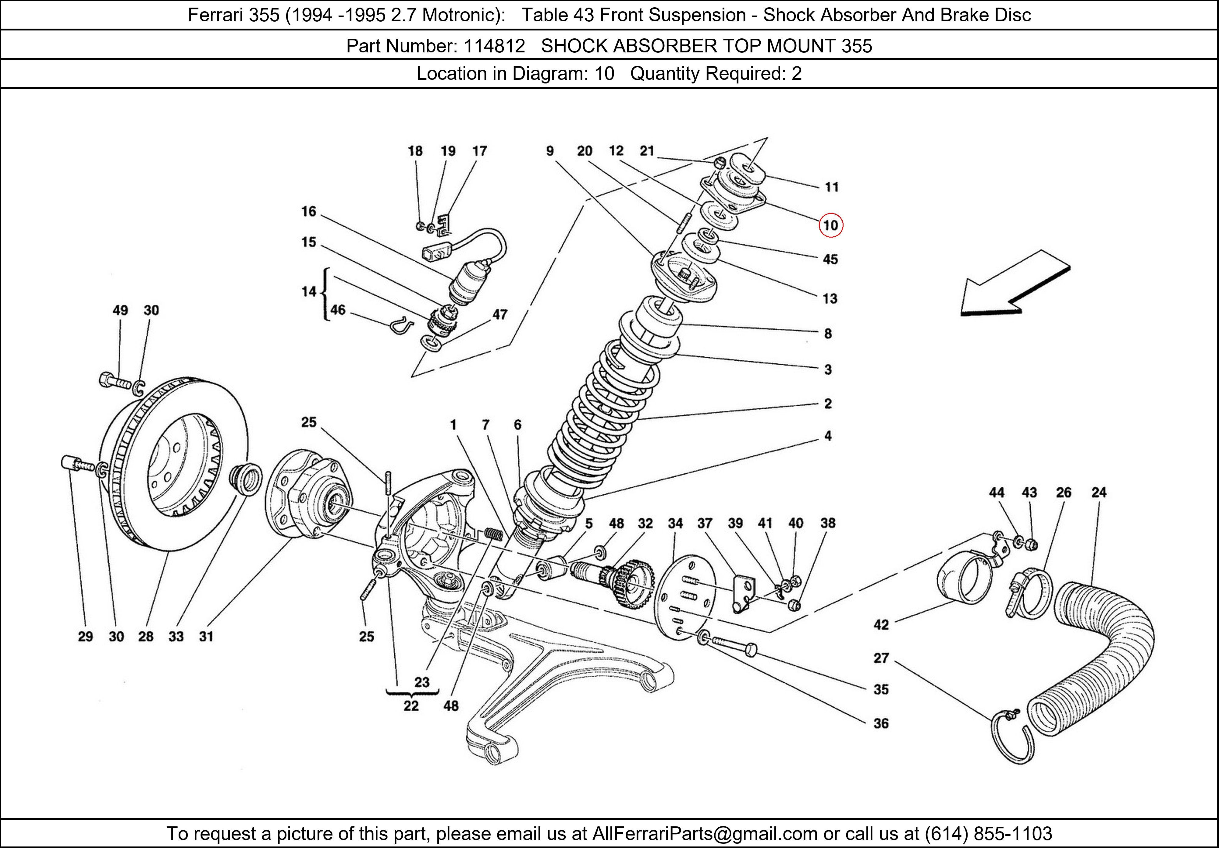 Ferrari Part 114812