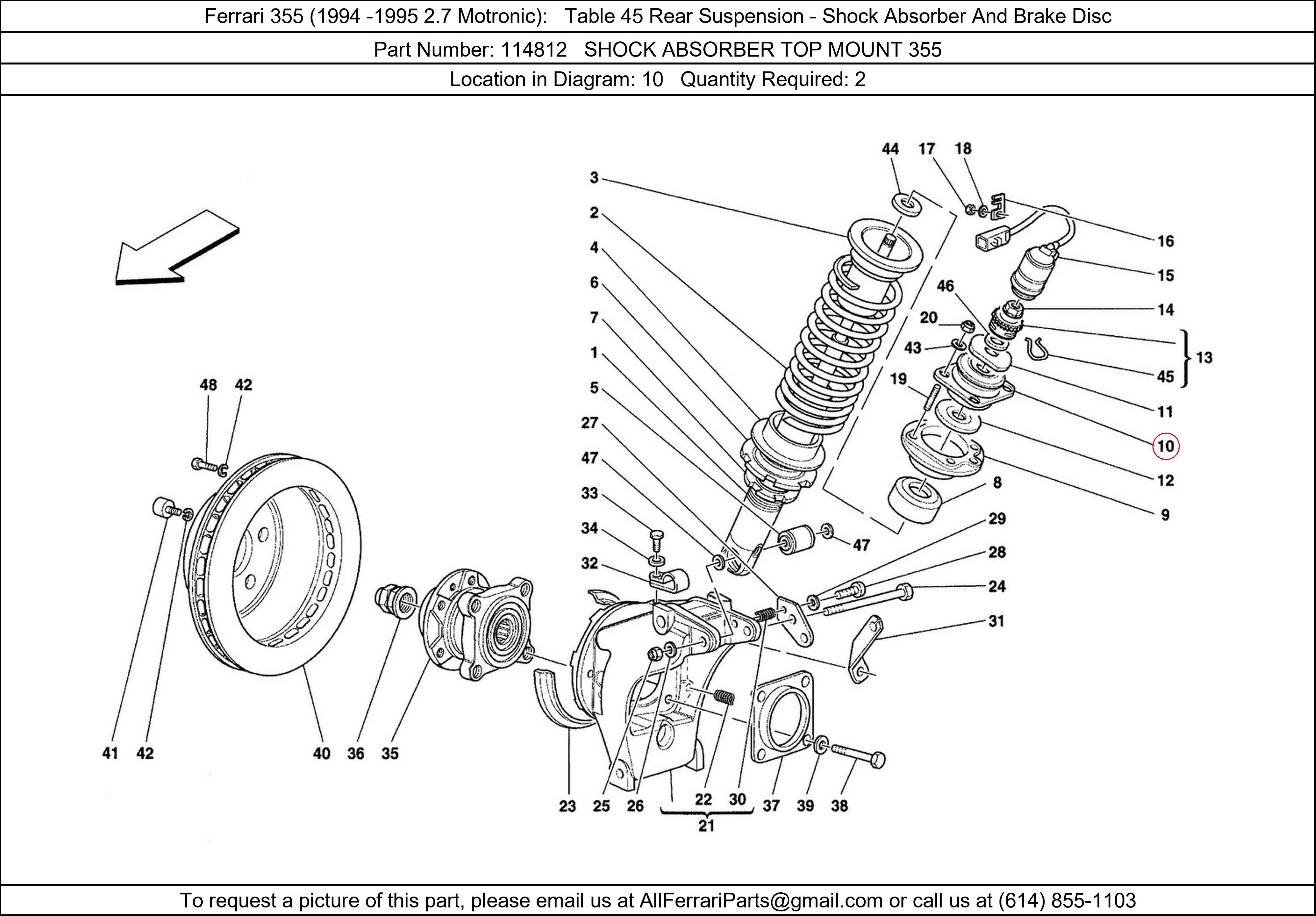 Ferrari Part 114812