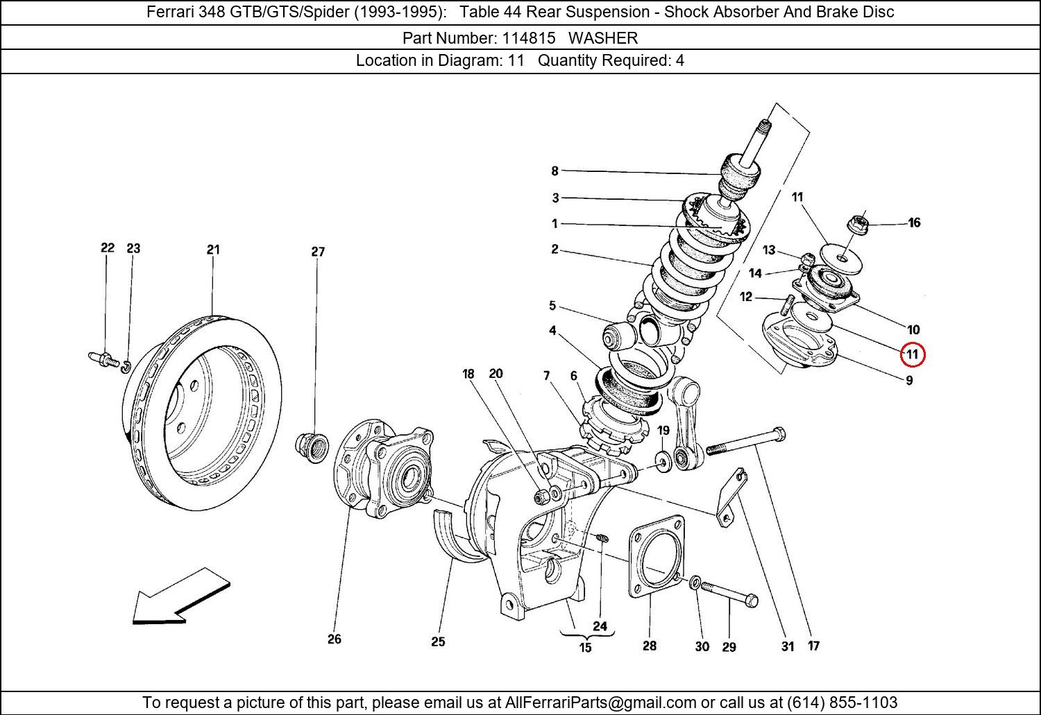 Ferrari Part 114815