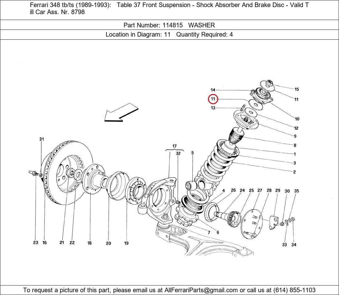 Ferrari Part 114815