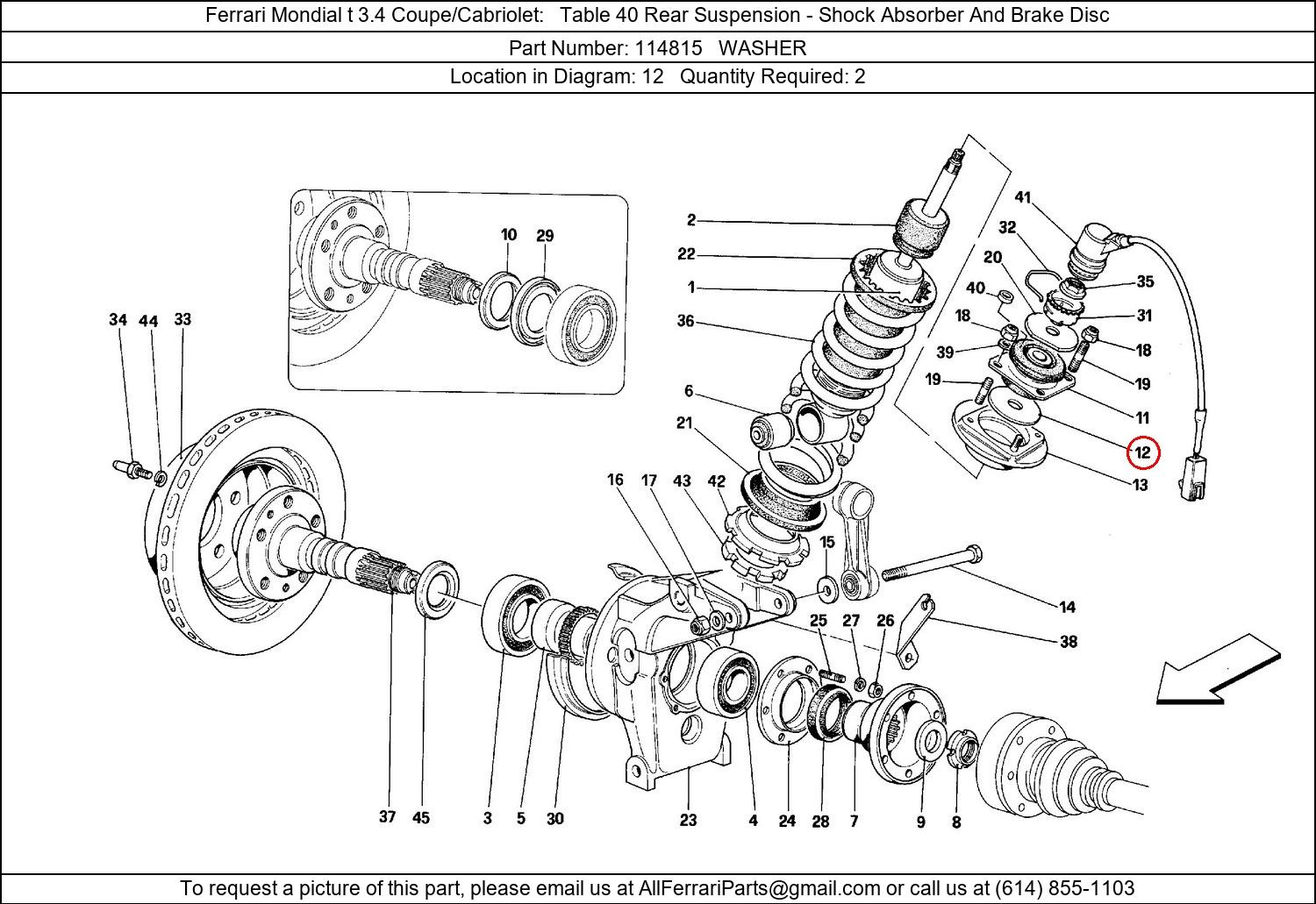 Ferrari Part 114815