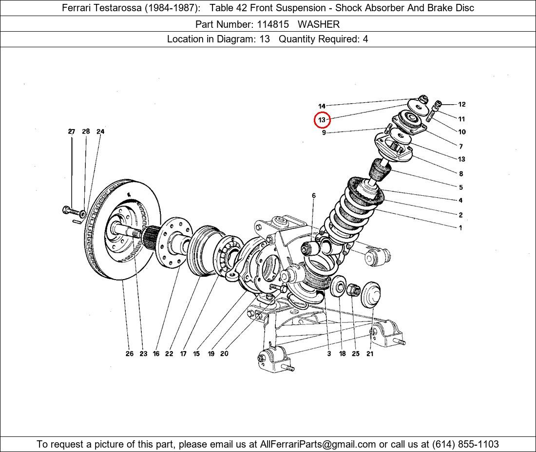 Ferrari Part 114815