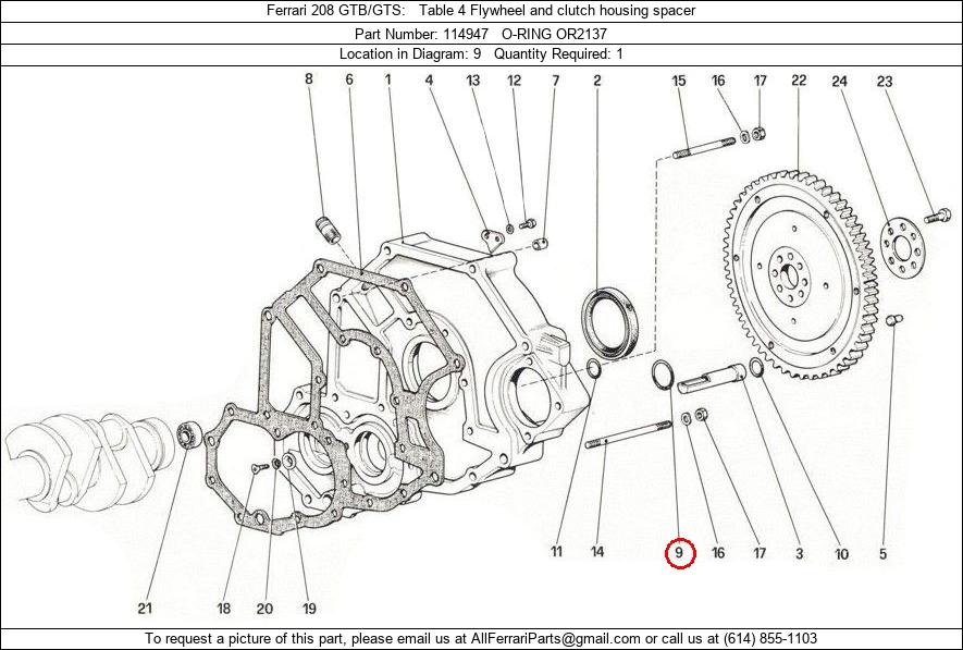 Ferrari Part 114947