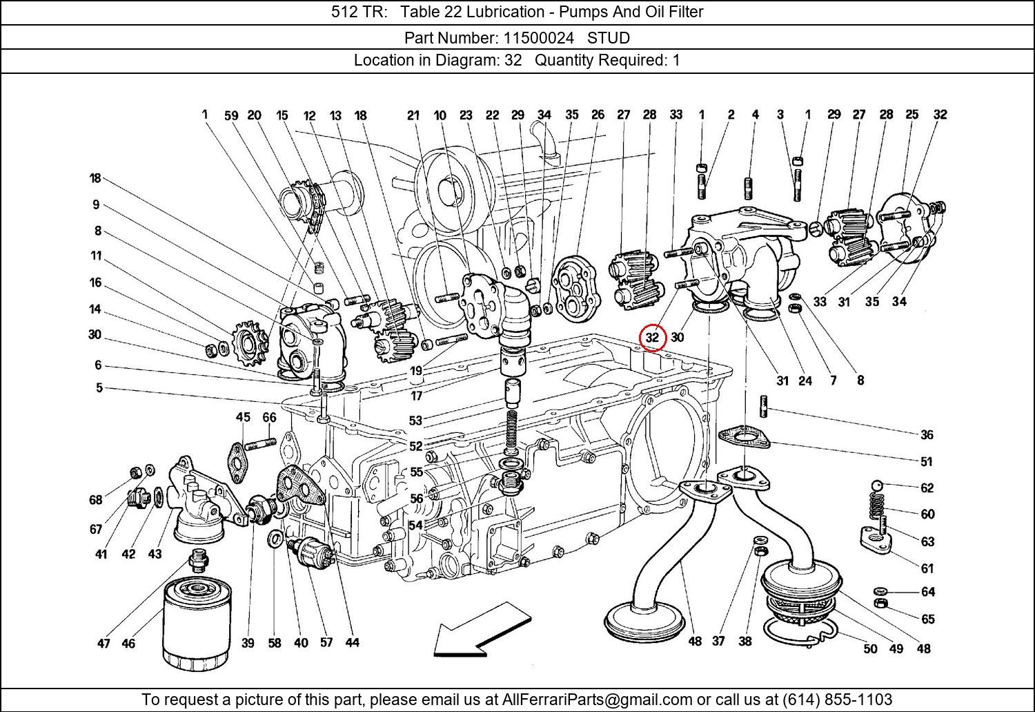 Ferrari Part 11500024