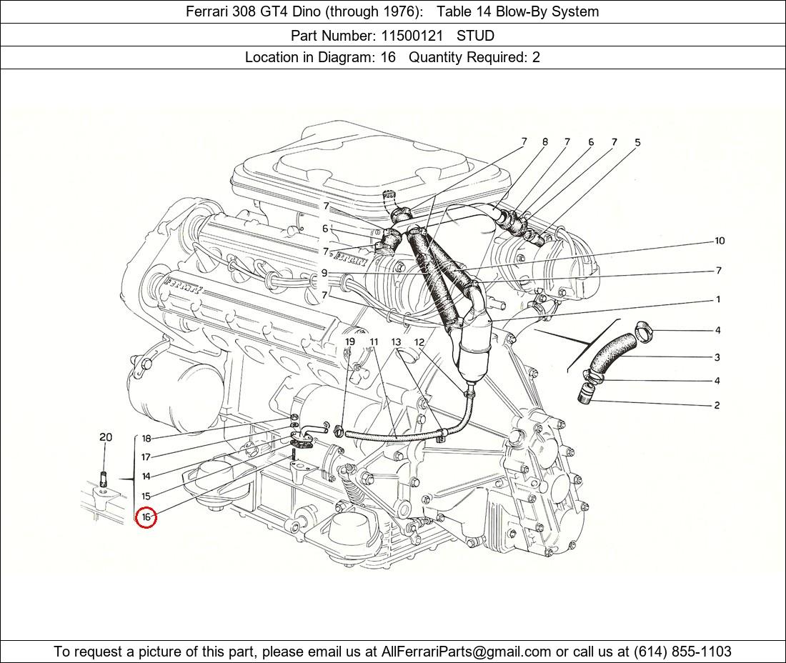 Ferrari Part 11500121