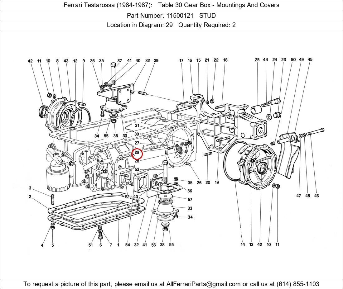 Ferrari Part 11500121