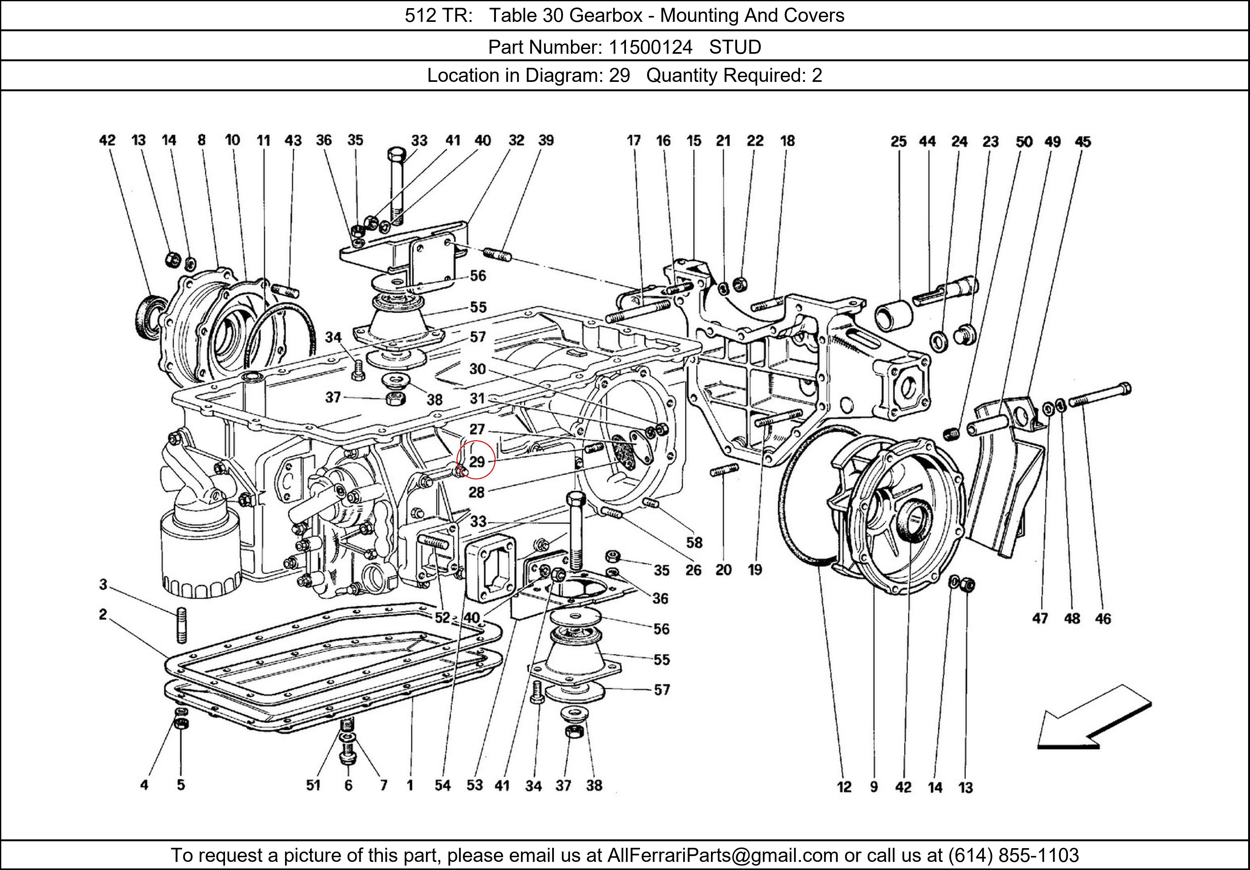 Ferrari Part 11500124