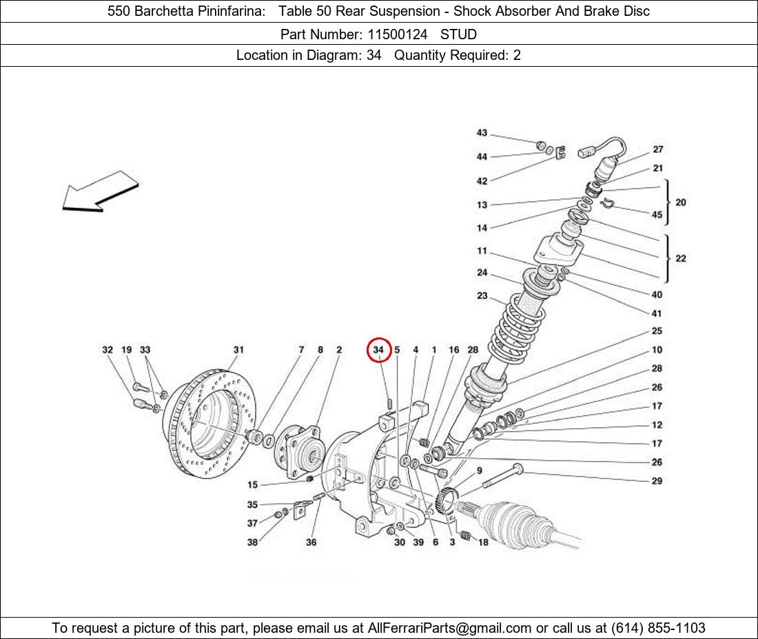 Ferrari Part 11500124