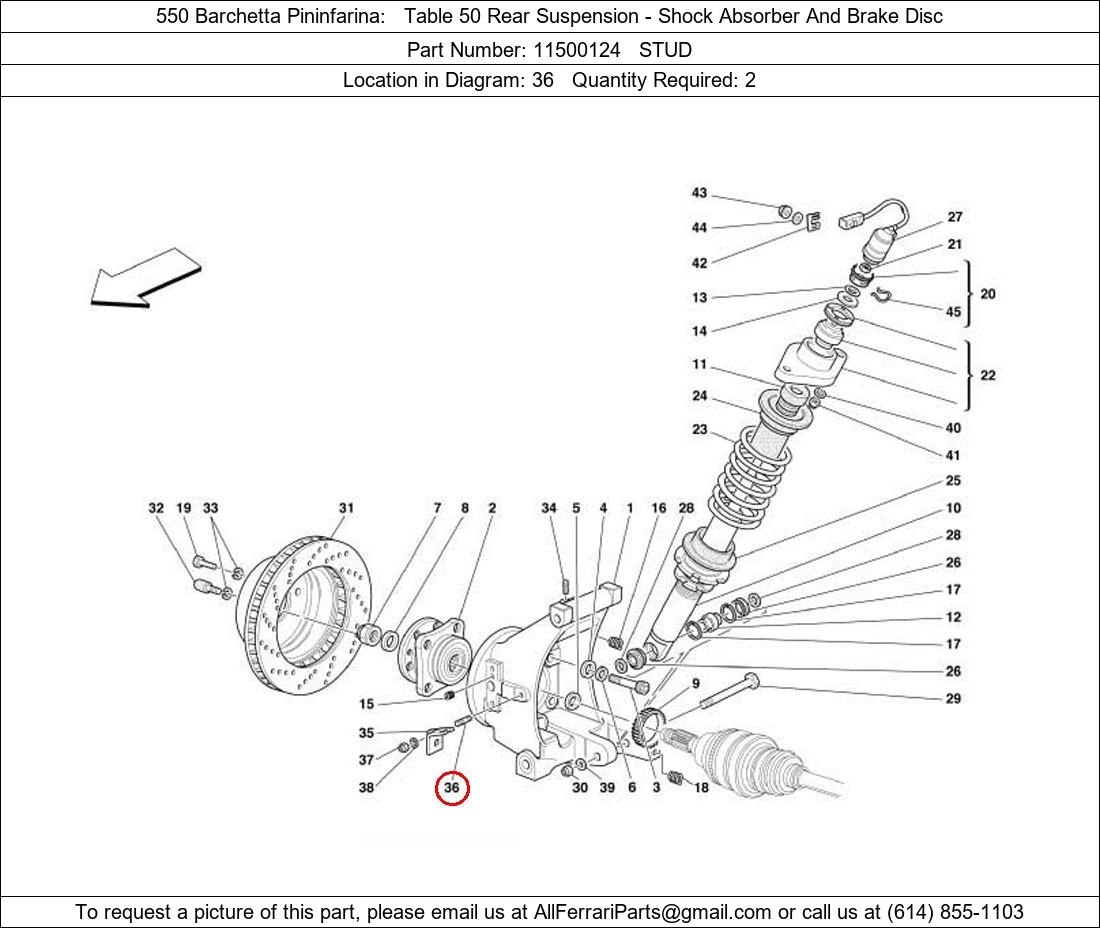 Ferrari Part 11500124