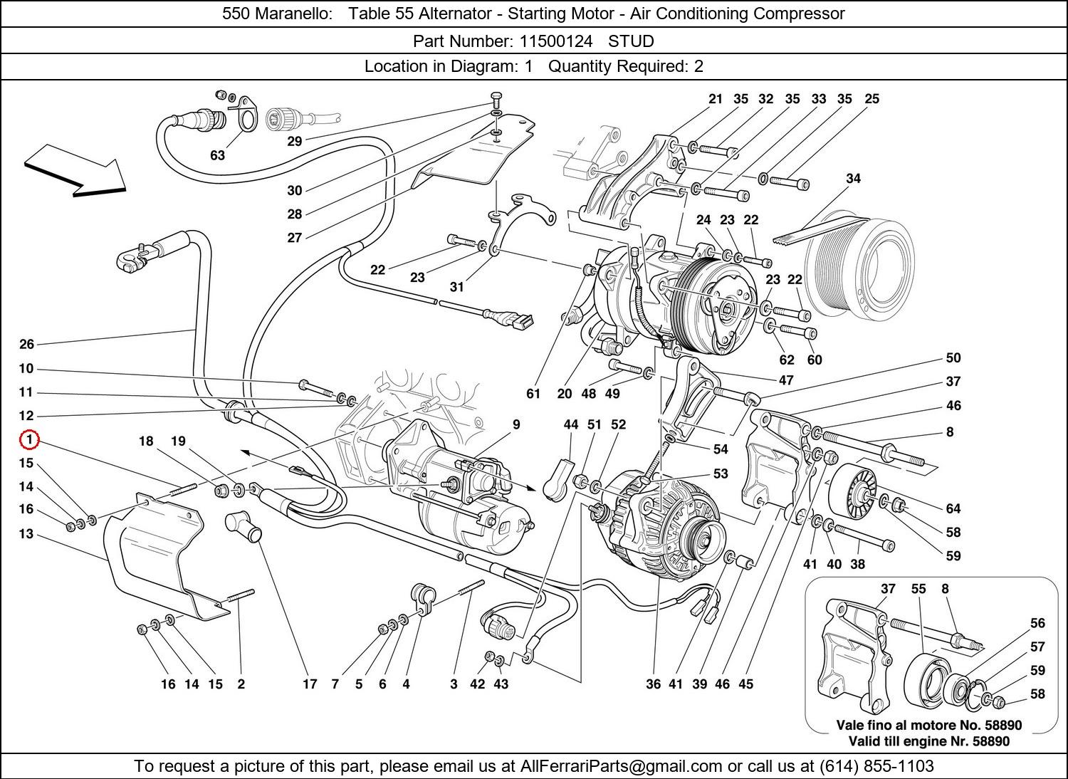 Ferrari Part 11500124