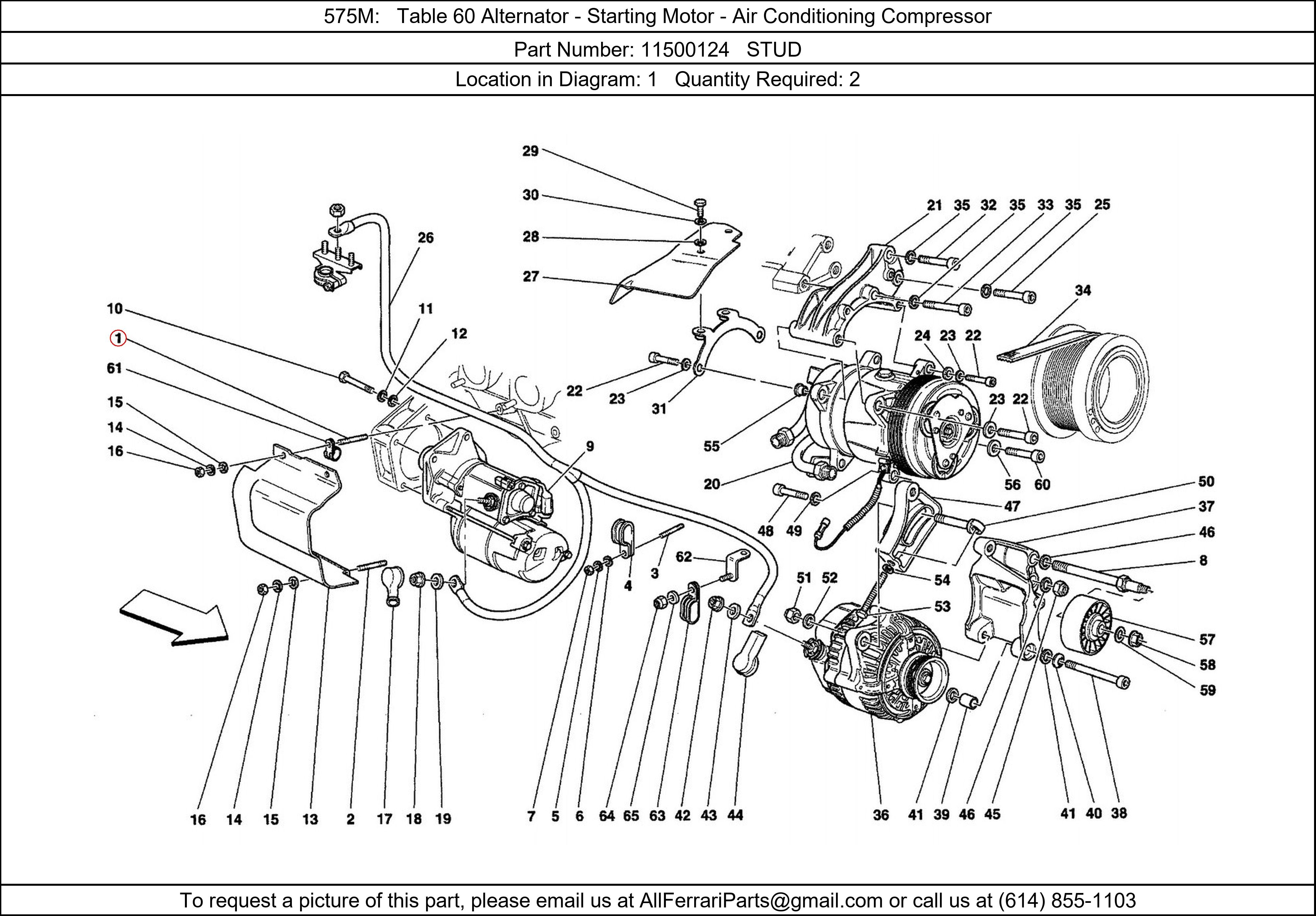 Ferrari Part 11500124