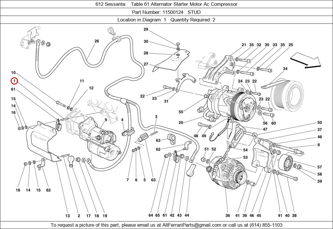 Ferrari Part 11500124