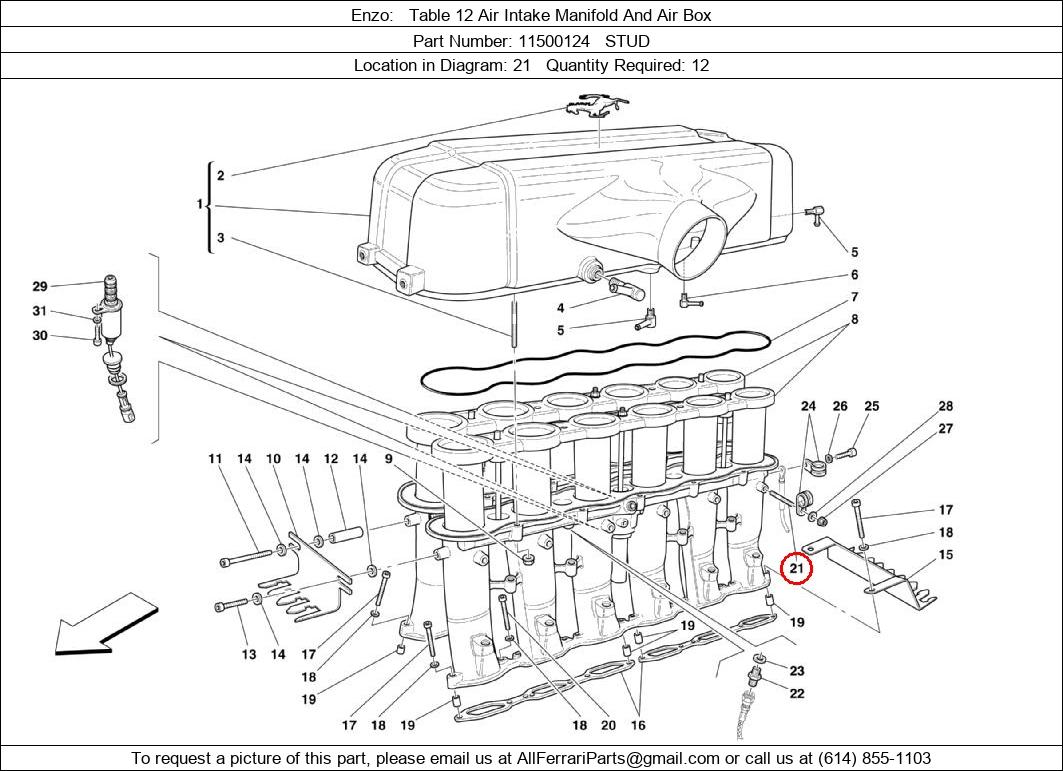 Ferrari Part 11500124