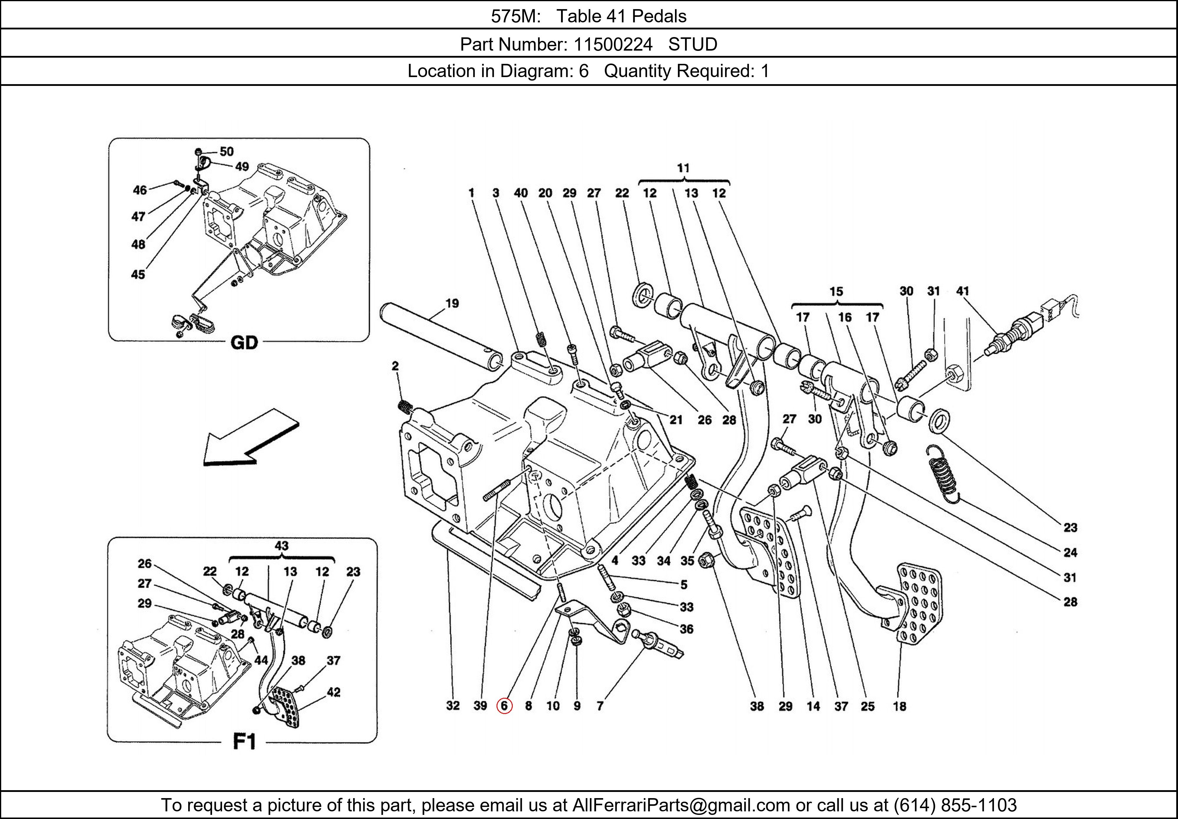 Ferrari Part 11500224