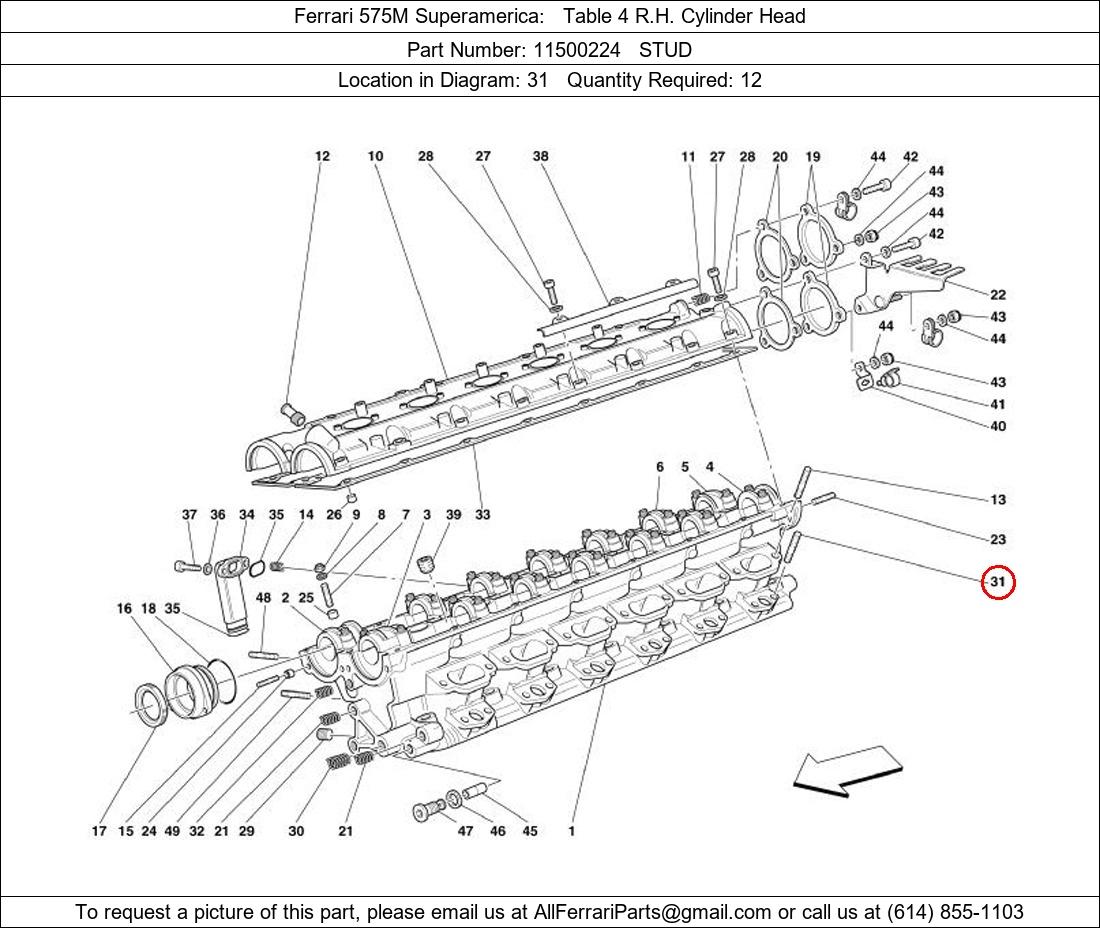 Ferrari Part 11500224