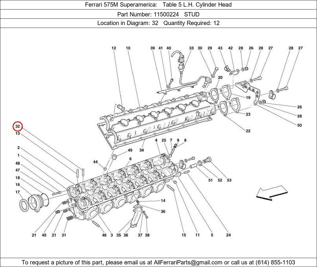 Ferrari Part 11500224