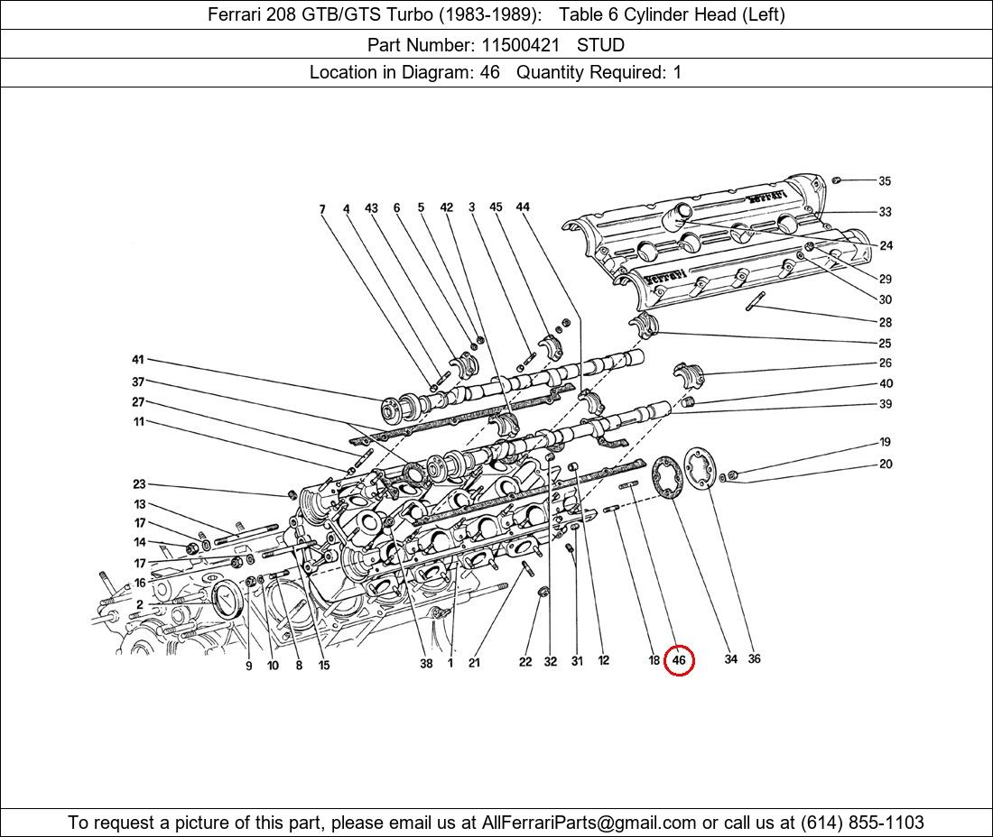 Ferrari Part 11500421