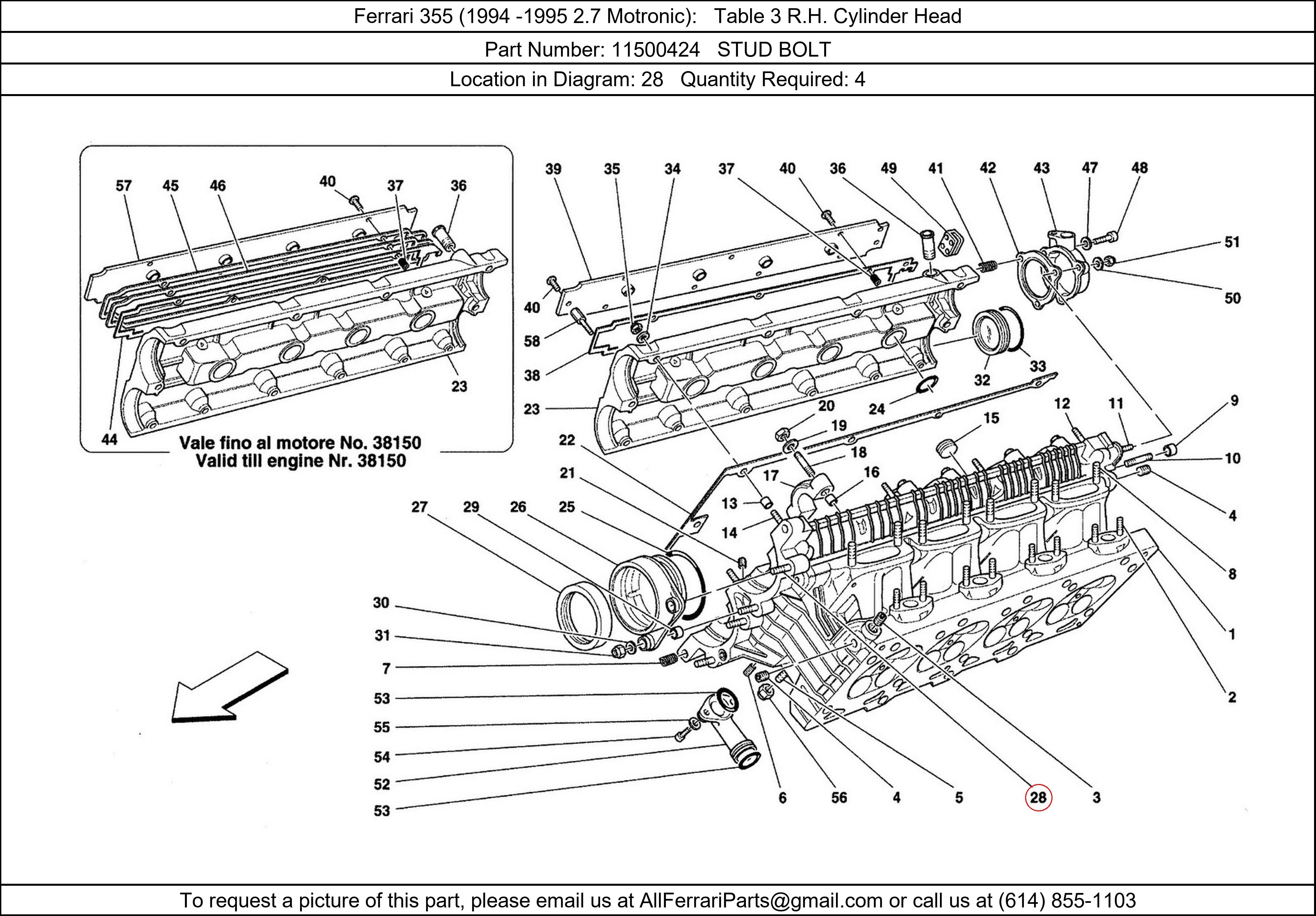 Ferrari Part 11500424