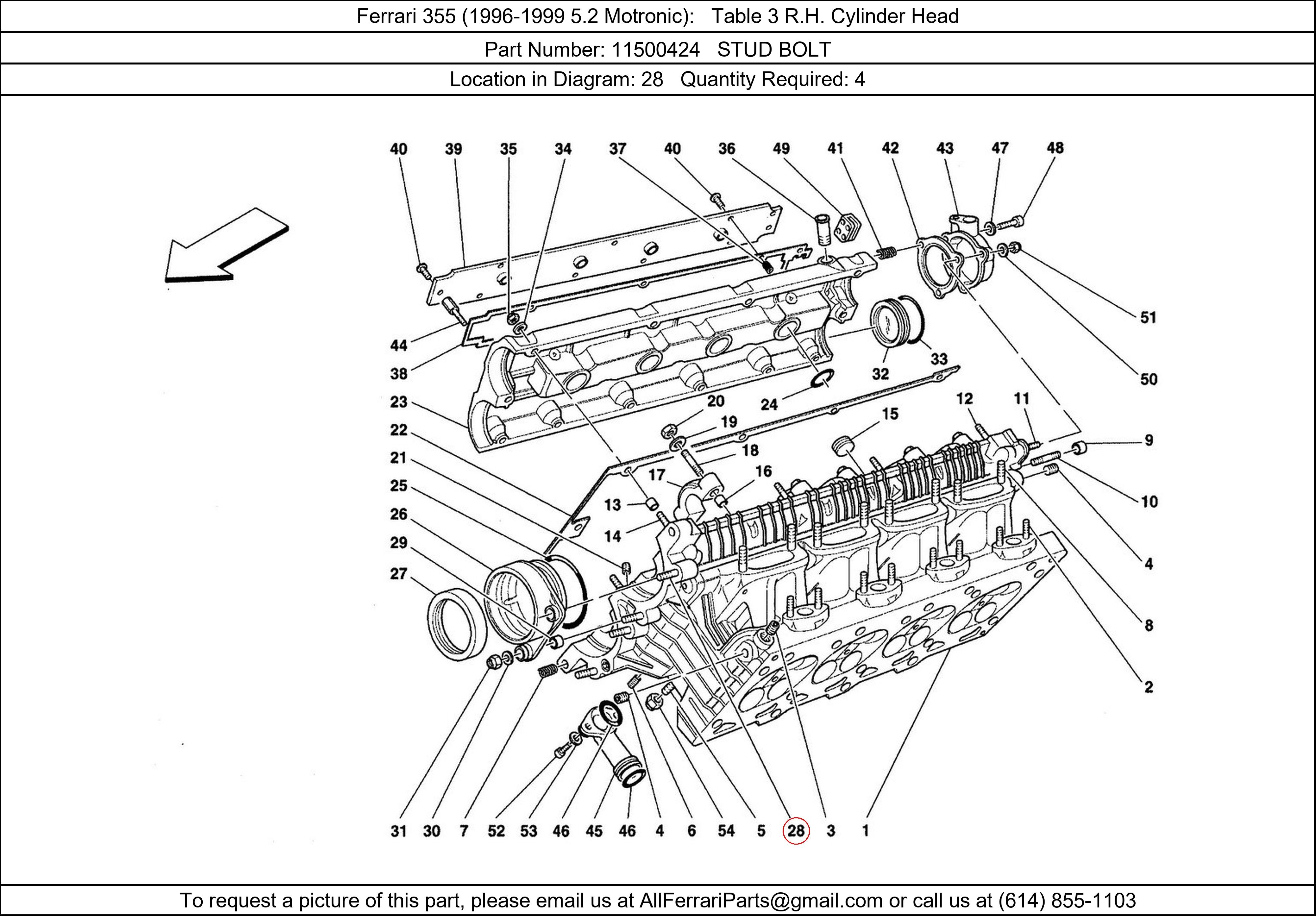 Ferrari Part 11500424