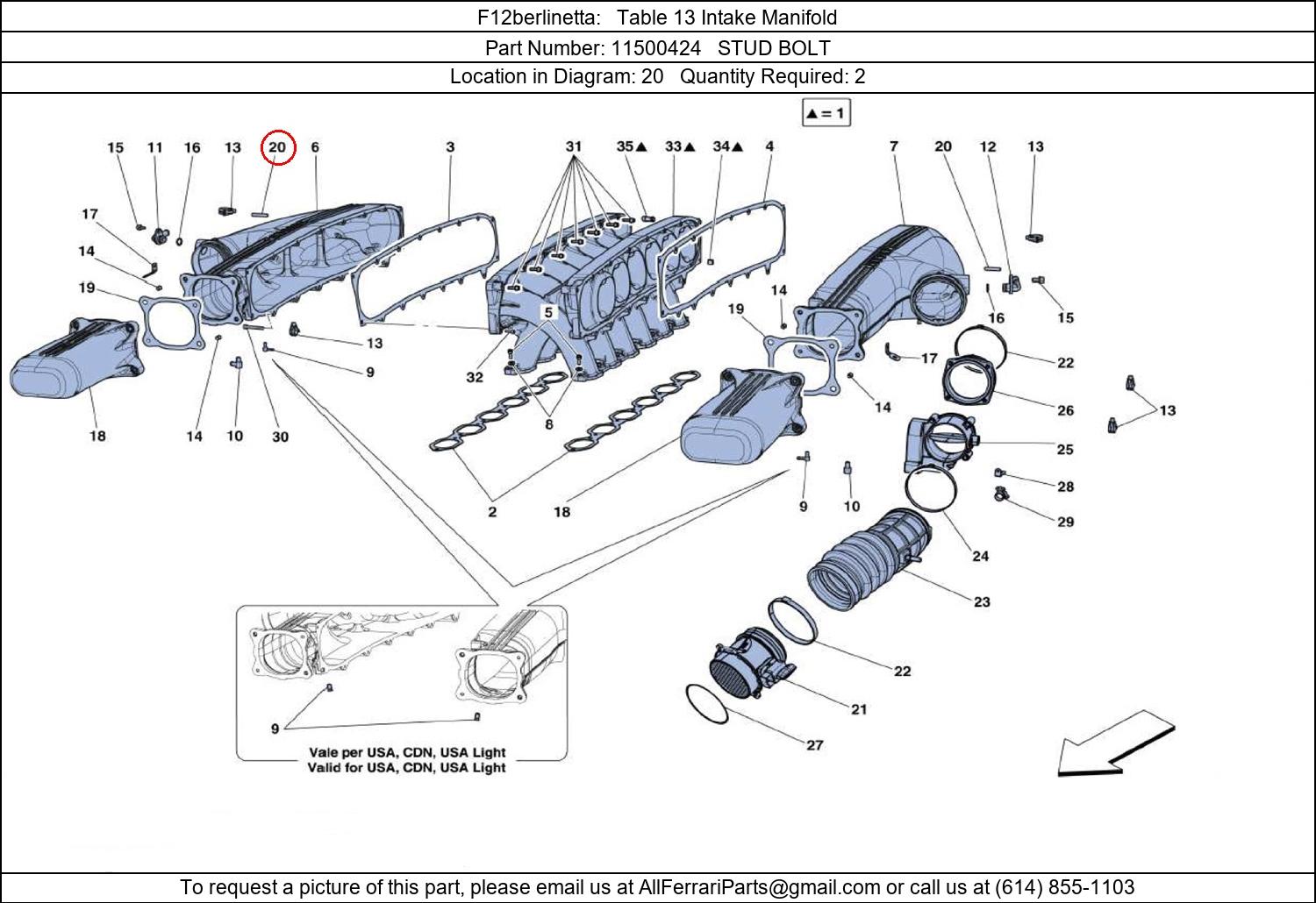 Ferrari Part 11500424